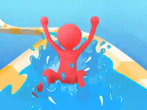 Spēle Waterpark Slide Race online