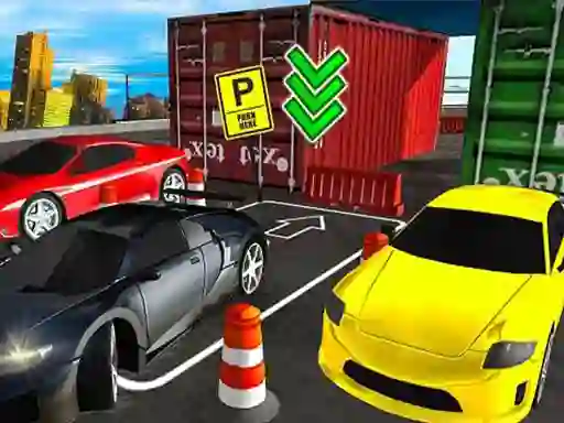 Spēle City car parking online