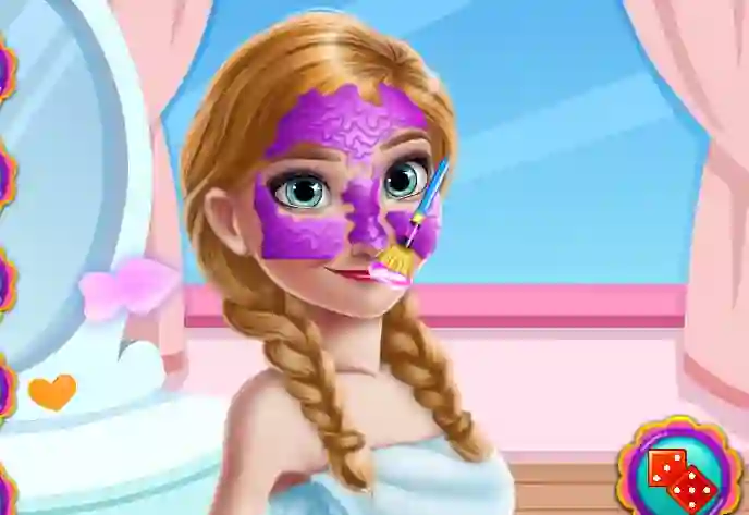 Spēle Ice Princess Fruity Skin Care online