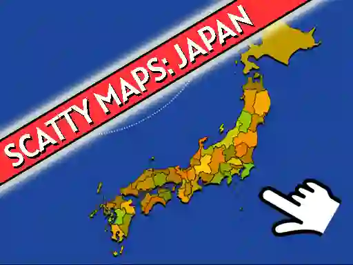 Spēle Scatty Maps Japan online