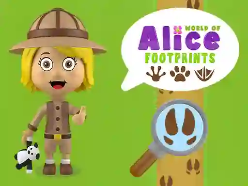 Spēle World of Alice Footprints online