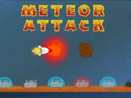 Spēle Meteor Attack online