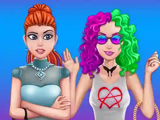 Spēle Fashion Makeover 2021 online