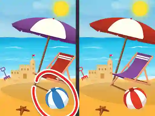 Spēle Spot The Difference Seasons online