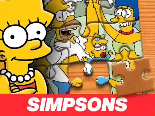 Spēle Simpson Jigsaw Puzzle online