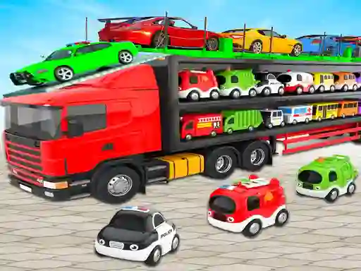 Spēle Euro truck heavy venicle transport online