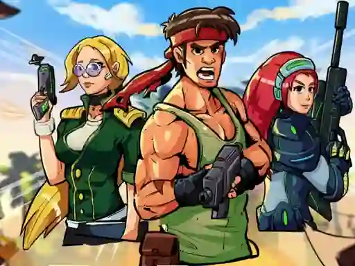 Spēle Metal Shooter Brother Squad online