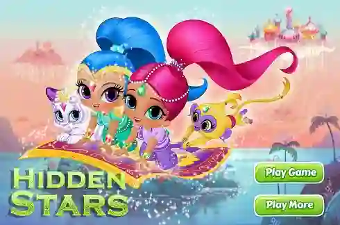 Spēle Shimmer and Shine Hidden Stars online