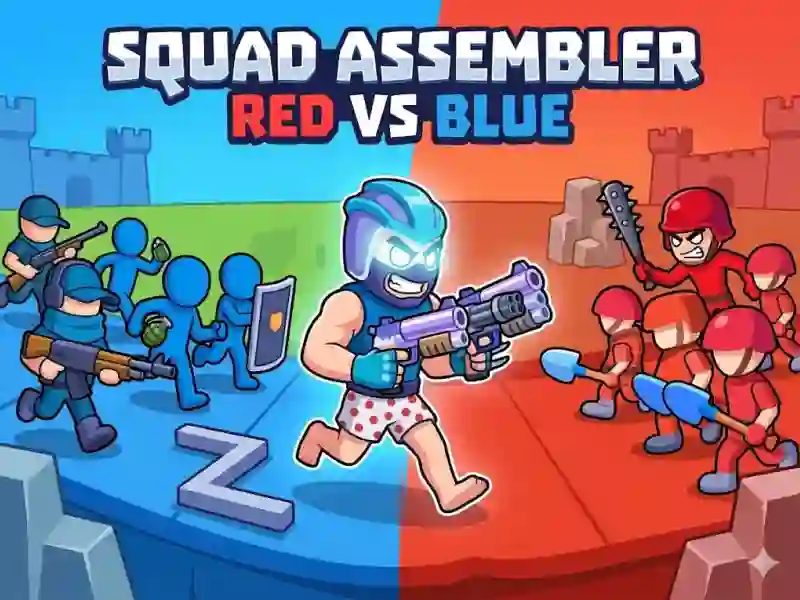 Spēle Squad Assembler Red Vs Blue online