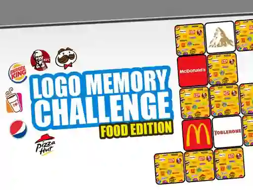Spēle Logo Memory Food Edition online
