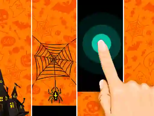 Spēle Halloween Magic Tiles online