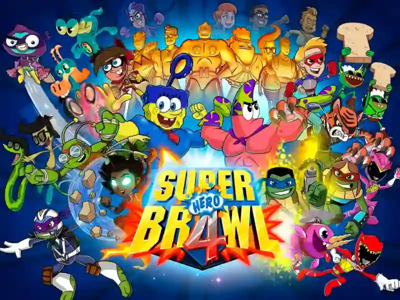 Spēle Super Hero Brawl 4 online