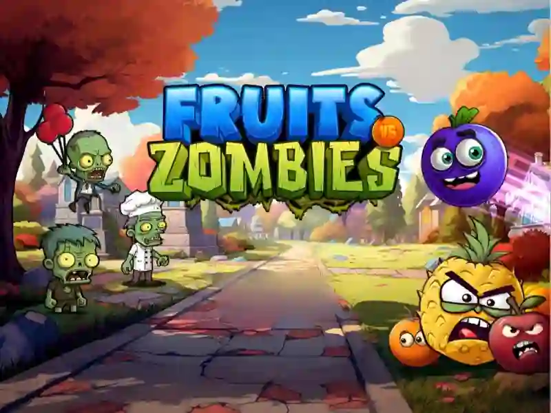 Spēle Fruits vs Zombies online