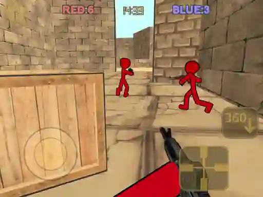 Spēle Stickman Counter Terror Shooter online