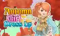 Spēle Autumn Girl Dress Up online