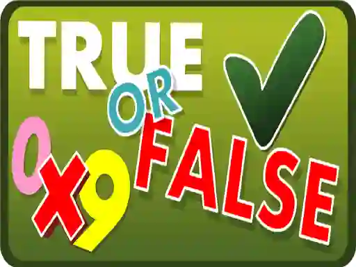 Spēle True or False online