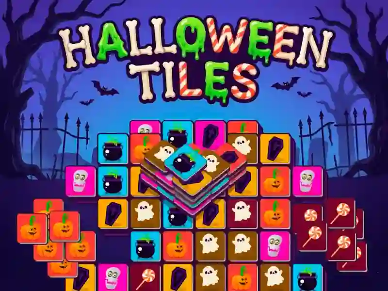 Spēle Halloween Tiles online