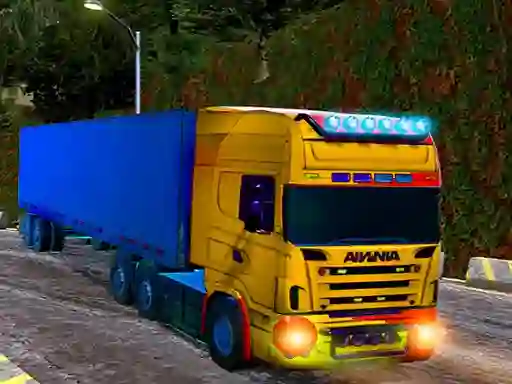 Spēle Cargo Truck simulator 2025 online