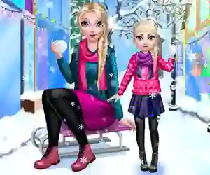 Spēle Elsie Winter Day online