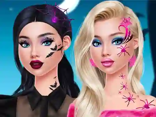 Spēle Pop Culture Halloween Makeup online