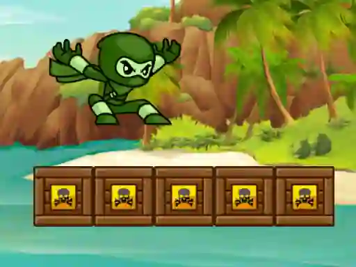 Spēle Green Ninja Run online