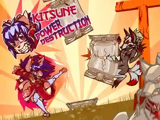Spēle Kitsune power destruction online