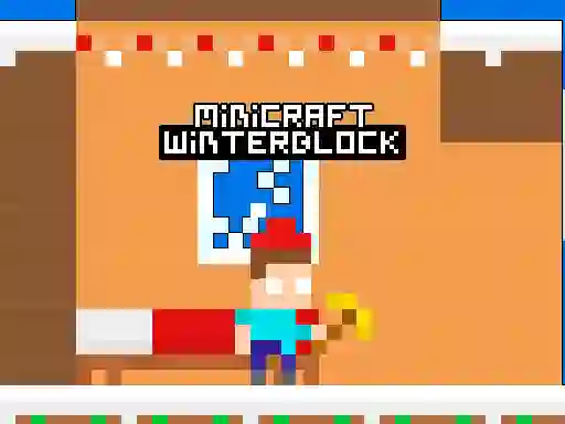 Spēle Minicraft Winterblock online