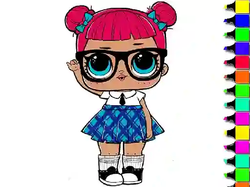 Spēle Easy Kids Coloring Lol online