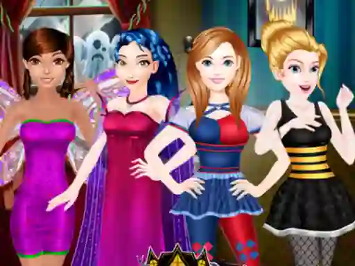 Spēle Royal Halloween Party Dress Up online