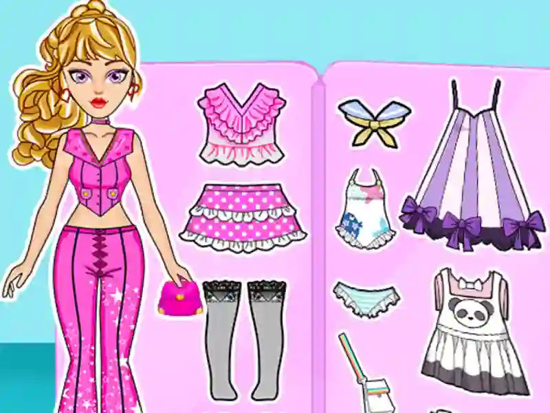 Spēle Sweet Doll Dressup Makeup online
