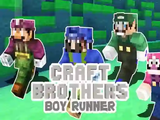 Spēle Craft Bros Boy Runner online