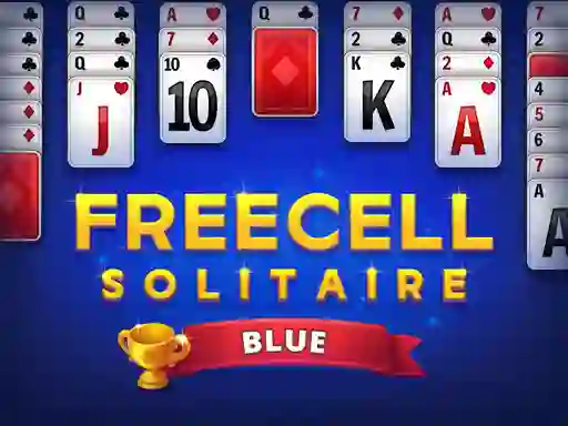 Spēle Freecell Solitaire Blue online
