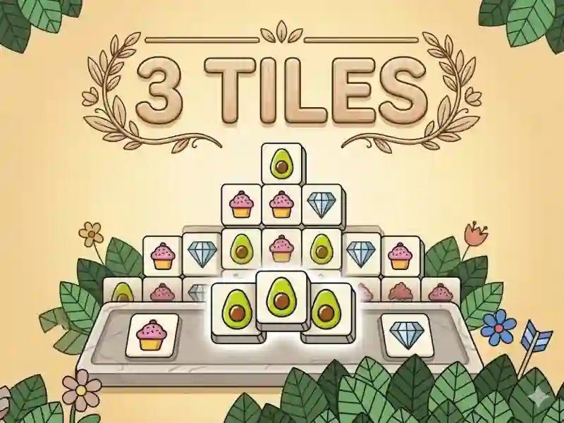 Spēle 3 Tiles online