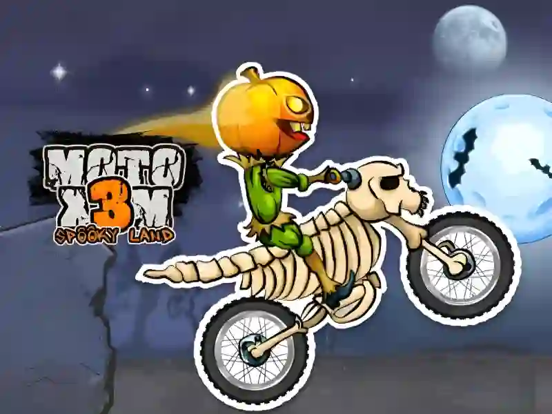 Spēle Moto X3M Spooky Land online