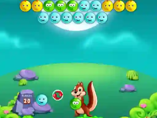 Spēle Cute Bubble Shooter online