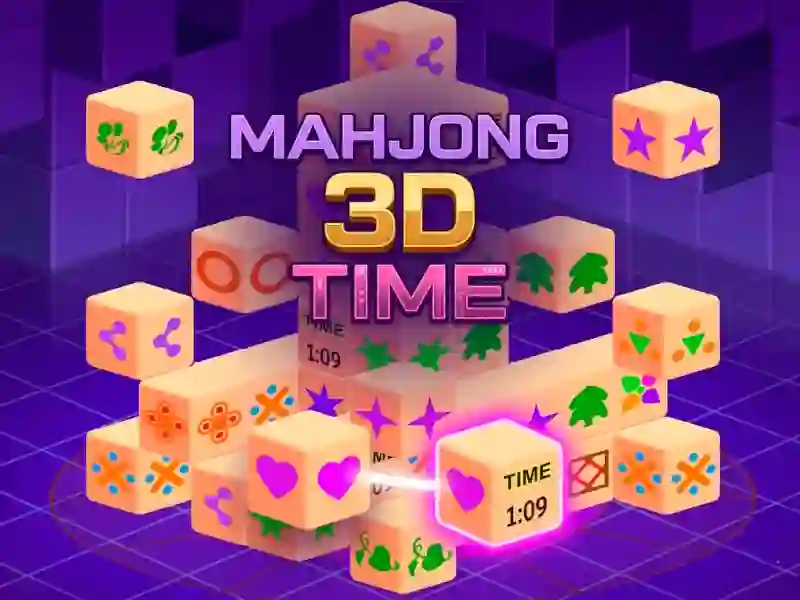 Spēle Mahjong 3D Time online