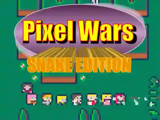 Spēle Pixel Wars Snake Edition online