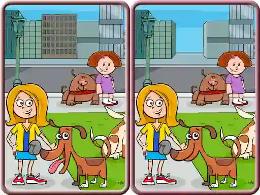 Spēle Spot The Differences City online