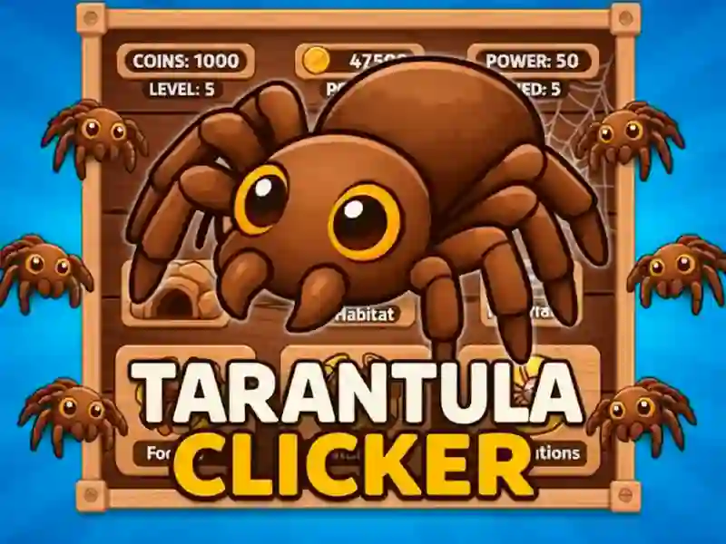 Spēle Tarantula Clicker online