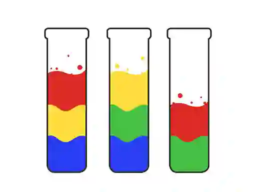 Spēle Water Sort Puzzle Color Sorting online