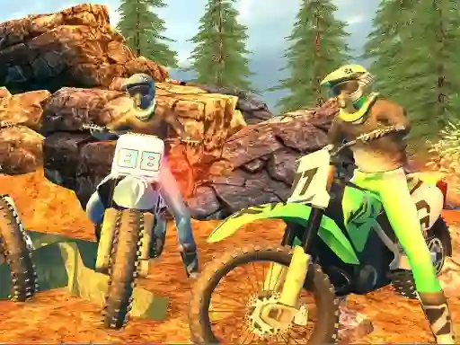 Spēle Offroad Motorcycle Bike Racing 2020 online