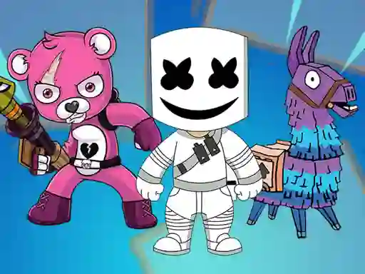 Spēle Battle Royale Coloring Book online