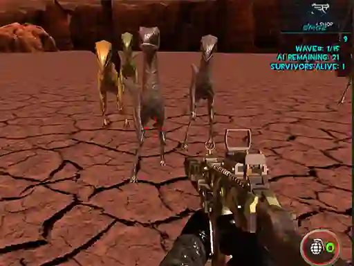 Spēle Dinosaurs Survival Active Vulcan online