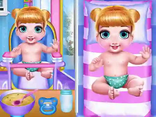 Spēle Princess New Born Twins Baby Care online