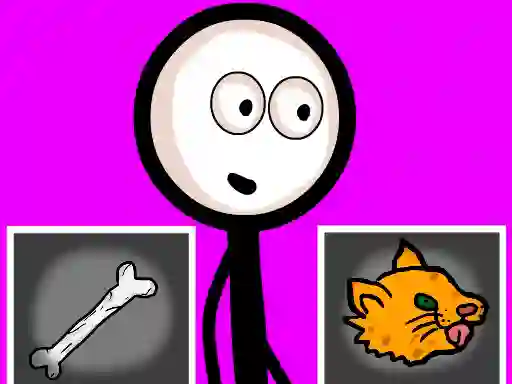 Spēle Stickman Choosing actions online