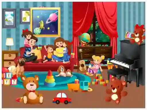 Spēle Hidden Toys online