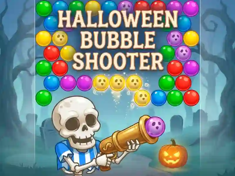 Spēle Halloween Bubble Shooter online
