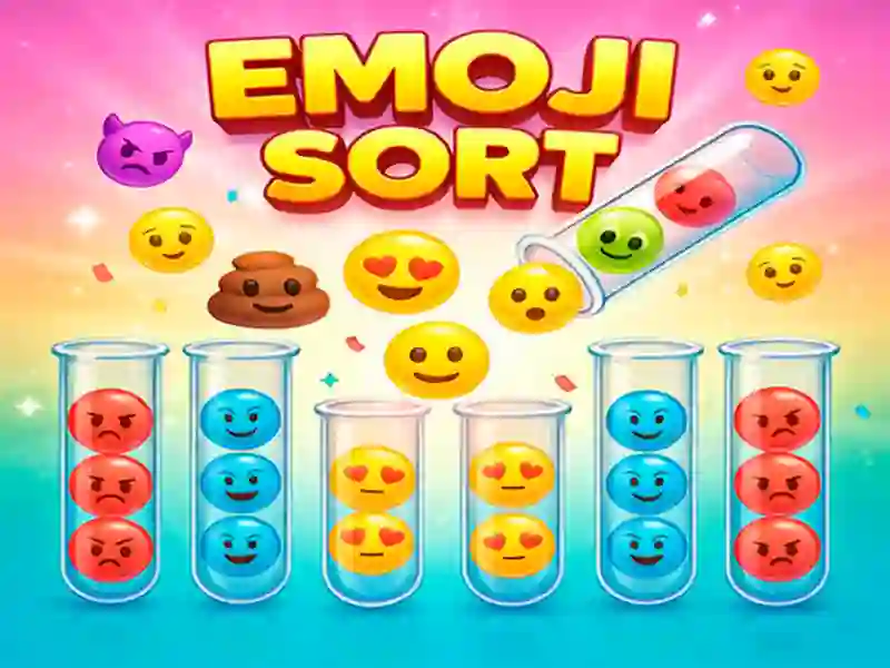 Spēle Emoji Sort online