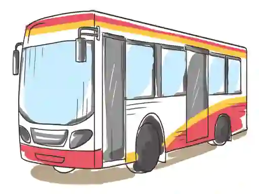 Spēle Cartoon Bus Slide online
