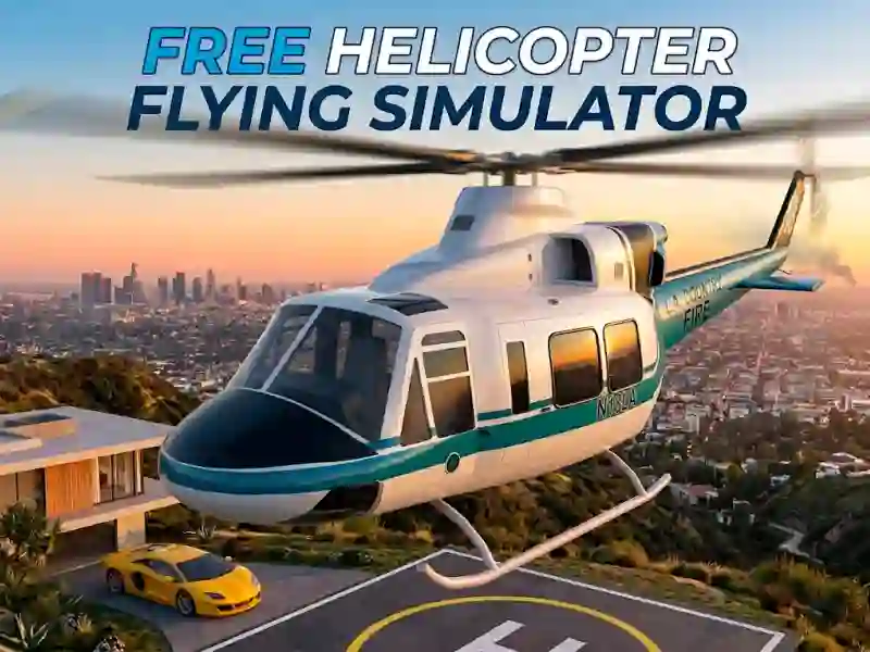 Spēle Free Helicopter Flying Simulator online